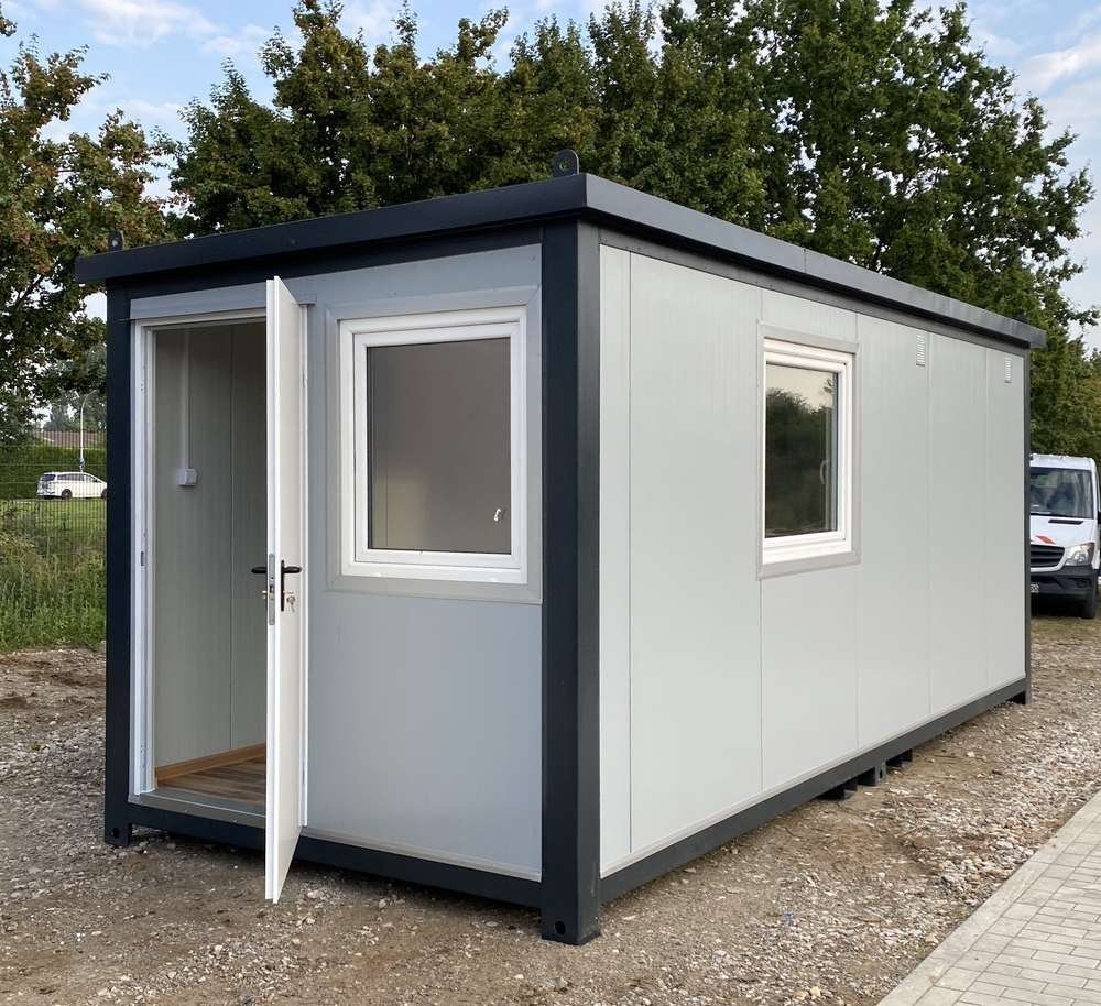 Kontorcontainer 6,00 x 2,40 m – Billede 2