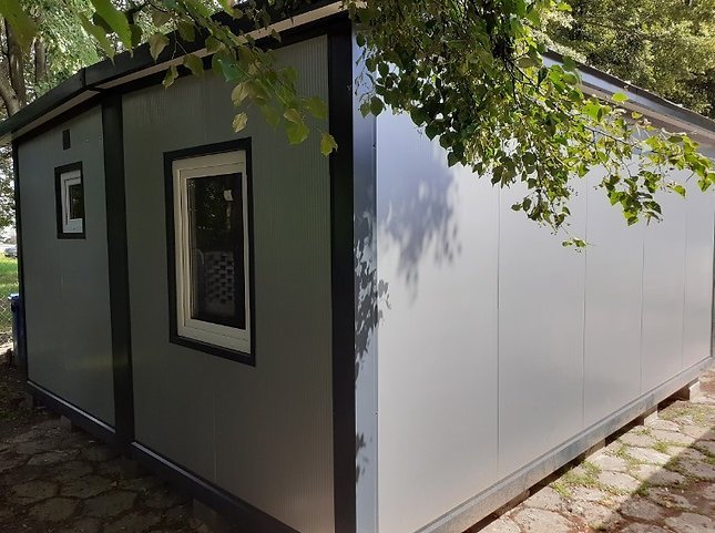 Container 35m2 med badeværelse, køkken, 2 soveværelser (6 x 5,8m) – Billede 11