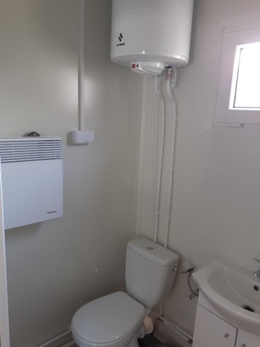 Container 35m2 med badeværelse, køkken, 2 soveværelser (6 x 5,8m) – Billede 5