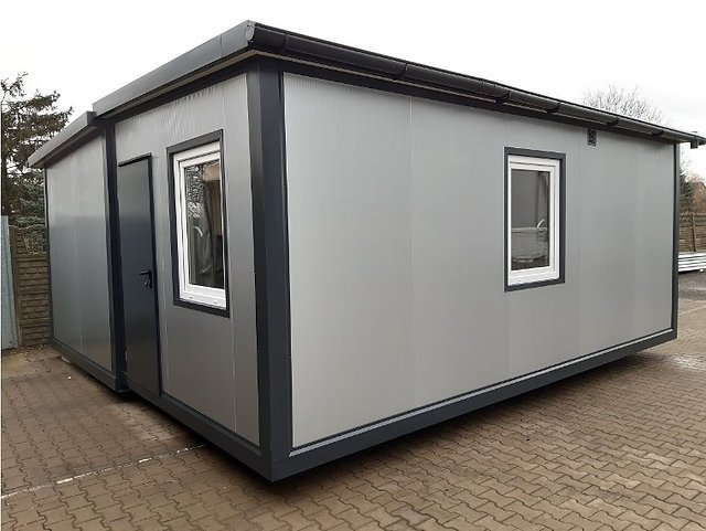 Container 35m2 med badeværelse, køkken, 2 soveværelser (6 x 5,8m) – Billede 16