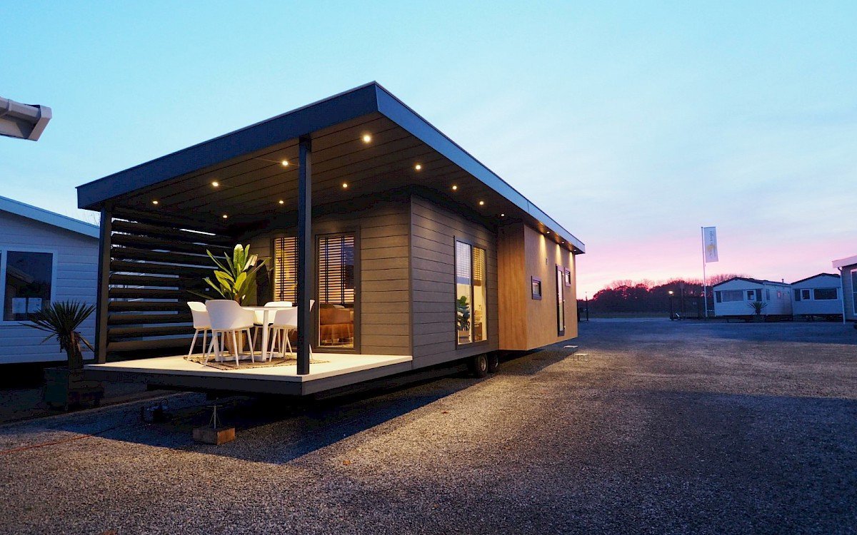 Mobile home sur roues 1350 x 375/420