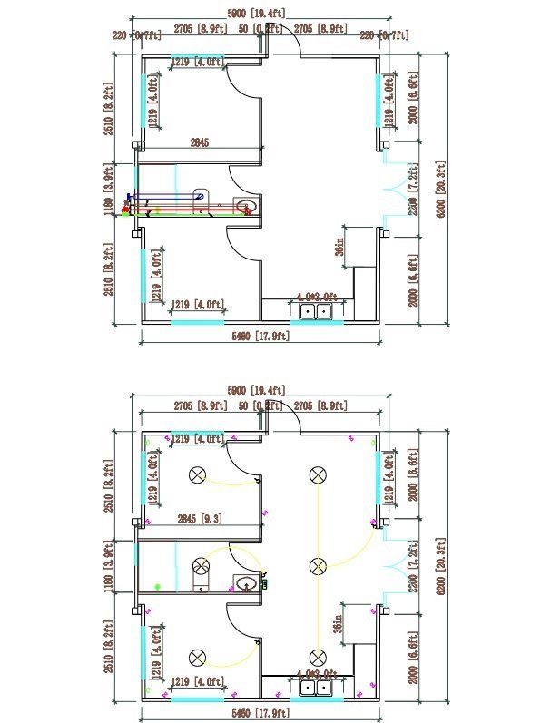 Mobiler Wohncontainer Tiny House 3 pièces de 70m2 – Image 13
