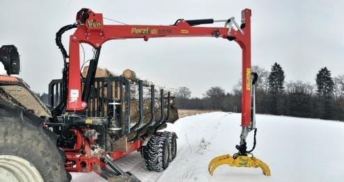 PKW Anhänger Holztransportanhänger PERZL type PRW 12-4 – Image 11