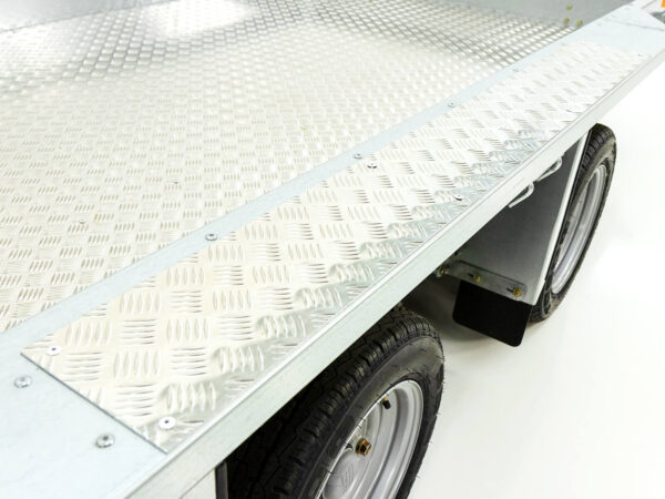 Remorque pour engins de chantier Ifor Williams GX125 157×366 3,5 t | Rampe 1,2 m | Plancher en aluminium neuf – Image 13