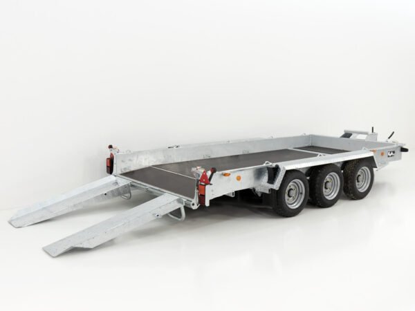 Remorque pour engins de chantier Ifor Williams GH146 184 x 419 cm 3,5 t | Rampes simples | Tridem - Neuve – Image 15