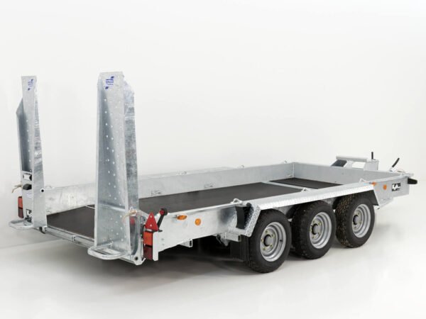 Remorque pour engins de chantier Ifor Williams GH146 184 x 419 cm 3,5 t | Rampes simples | Tridem - Neuve – Image 16
