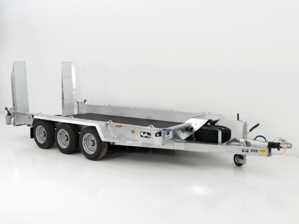 Remorque pour engins de chantier Ifor Williams GH146 184 x 419 cm 3,5 t | Rampes simples | Tridem - Neuve