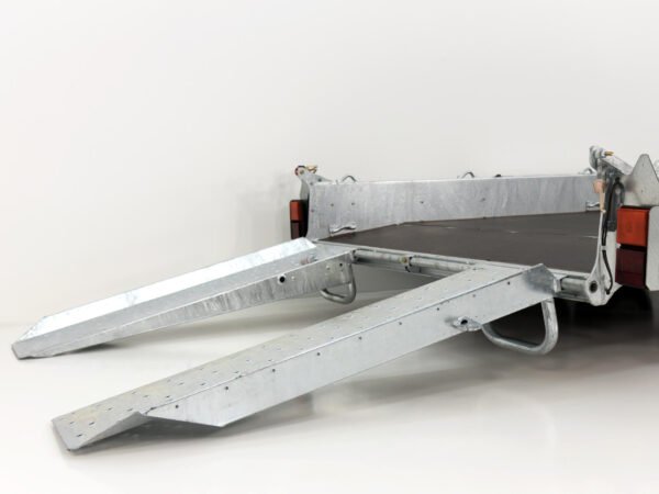 Remorque pour engins de chantier Ifor Williams GH146 184 x 419 cm 3,5 t | Rampes simples | Tridem - Neuve – Image 6