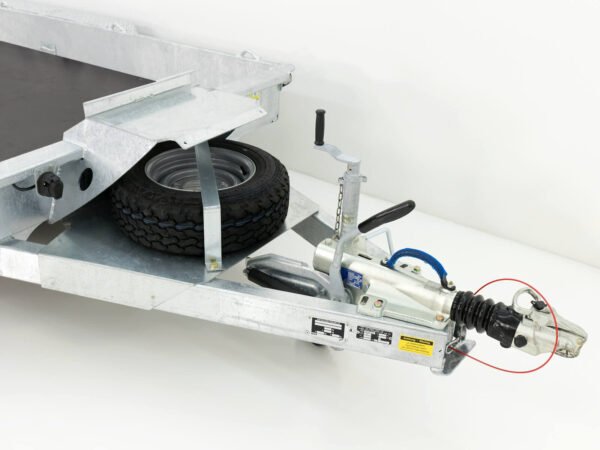 Remorque pour engins de chantier Ifor Williams GH146 184 x 419 cm 3,5 t | Rampes simples | Tridem - Neuve – Image 11
