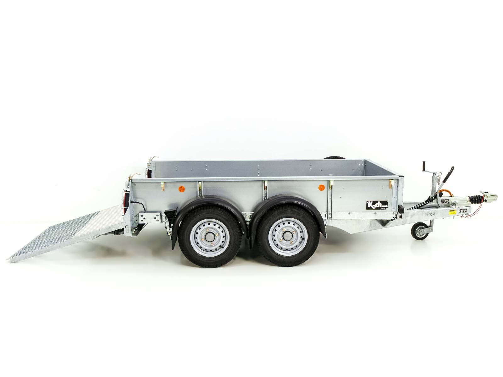 Remorque pour engins de chantier Ifor Williams GD 84 125×250 1,4 t | Rampe - Neuve – Image 2
