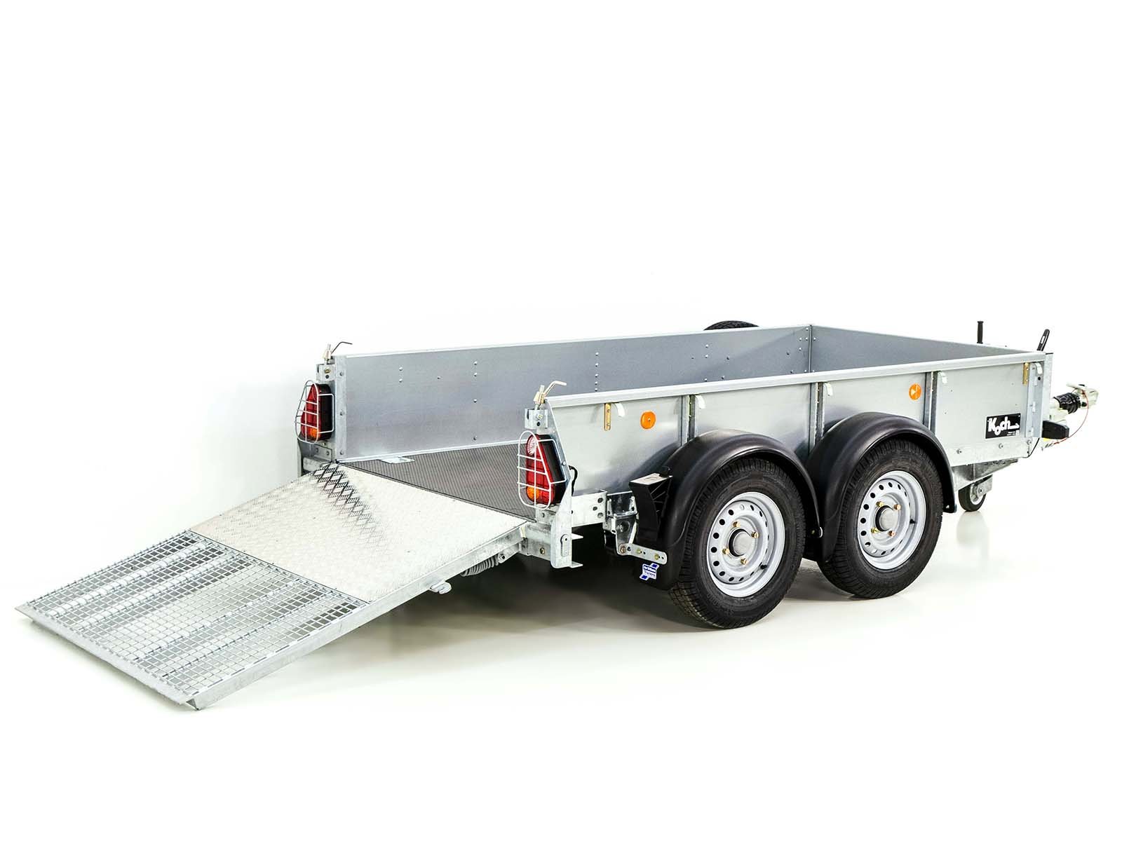 Remorque pour engins de chantier Ifor Williams GD 84 125×250 1,4 t | Rampe - Neuve – Image 5