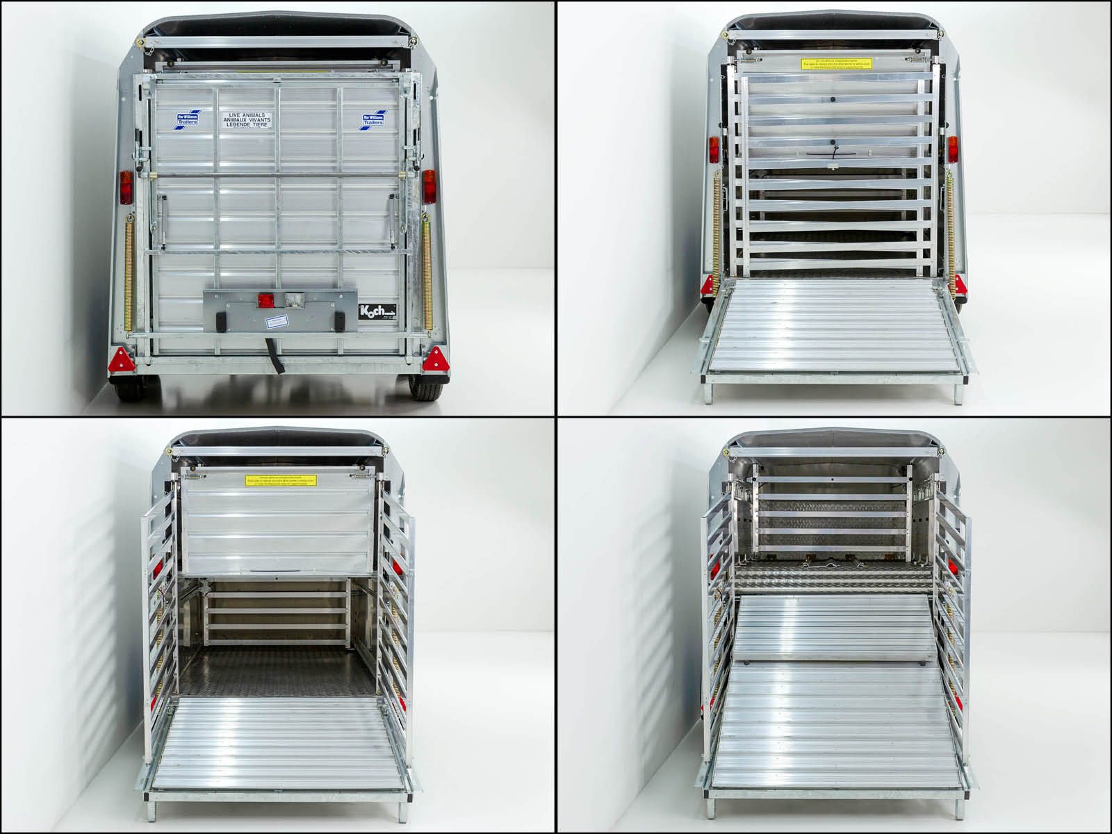 Remorque à bétail Ifor Williams TA5 156×311 cm Hauteur : 183 cm 2,7 t Double étage - Neuve – Image 14