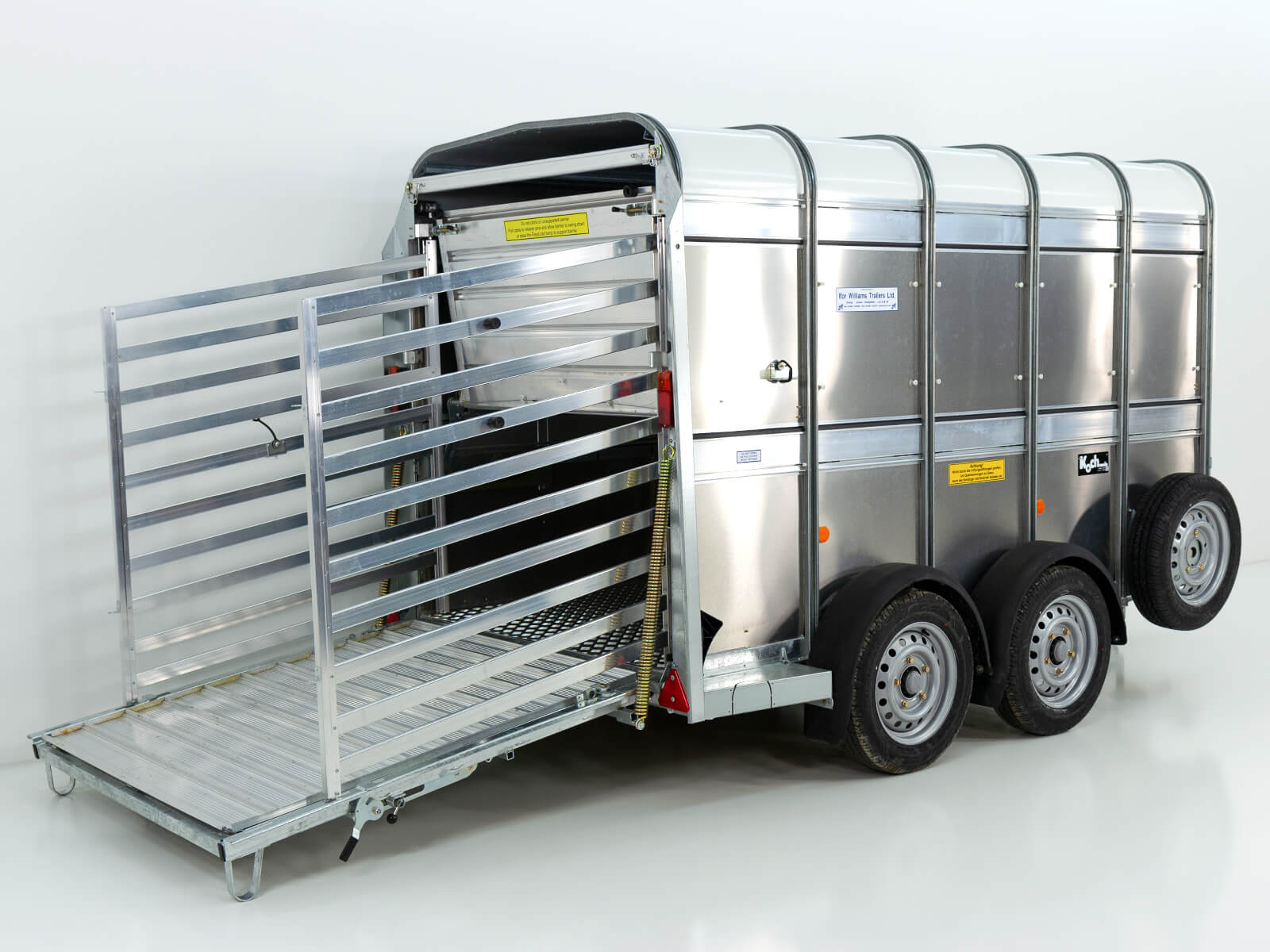 Remorque à bétail Ifor Williams TA5 156×311 cm Hauteur : 183 cm 2,7 t Double étage - Neuve – Image 9