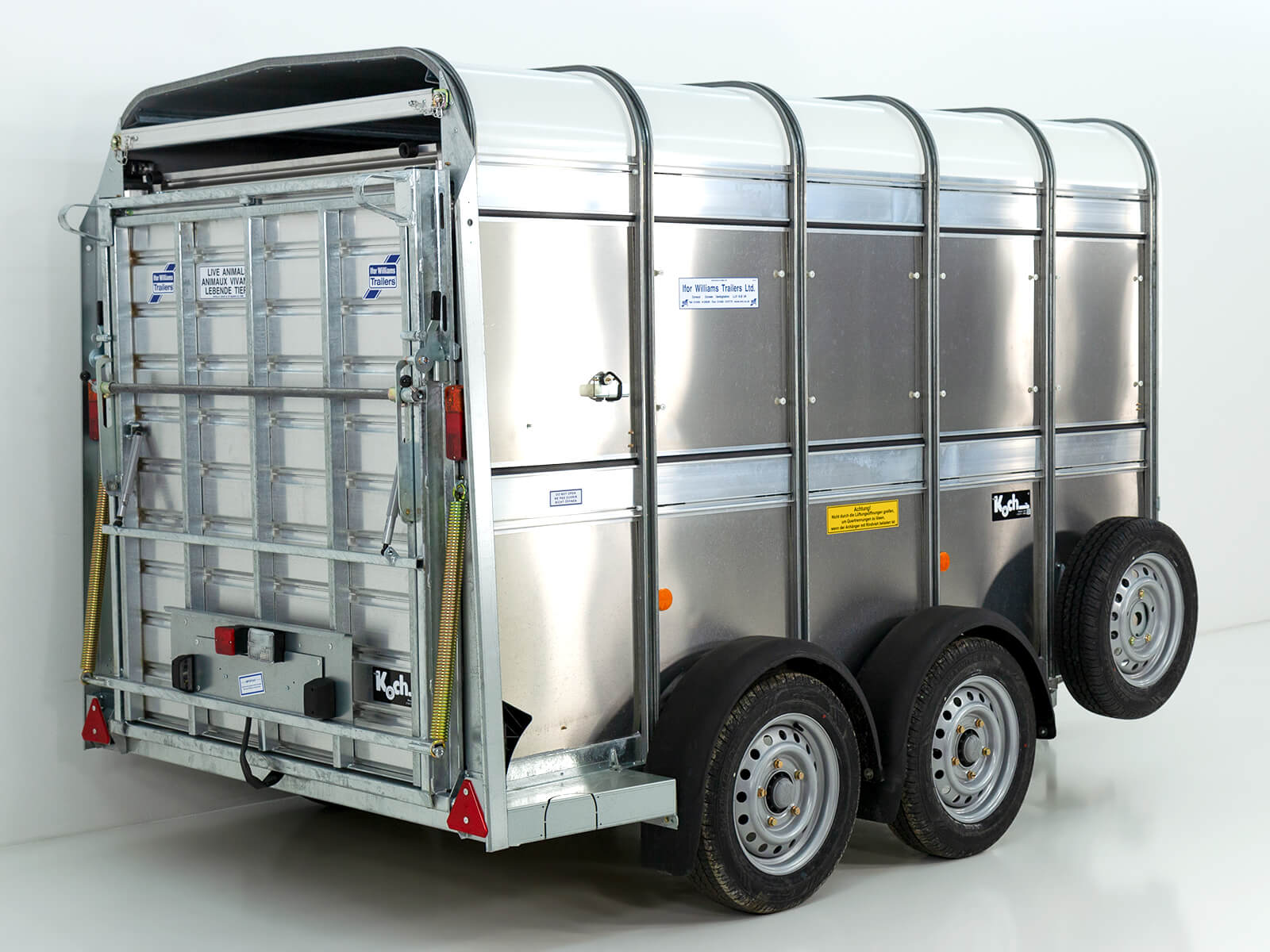 Remorque à bétail Ifor Williams TA5 156×311 cm Hauteur : 183 cm 2,7 t Double étage - Neuve – Image 5