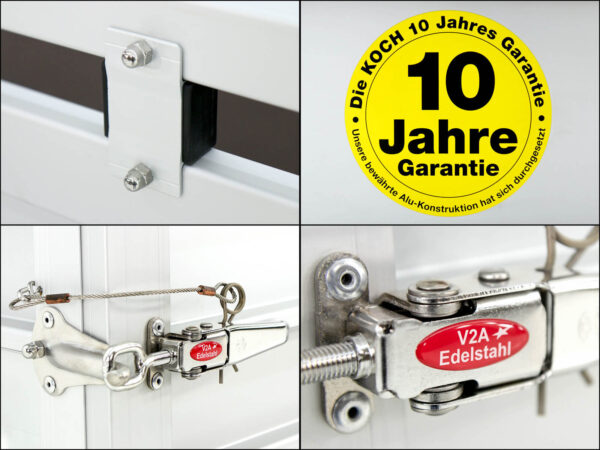 Remorque tandem pour pelles hydrauliques 150 x 300 cm 2600 kg | Type 7.26 | Plancher en aluminium - Neuve – Image 4