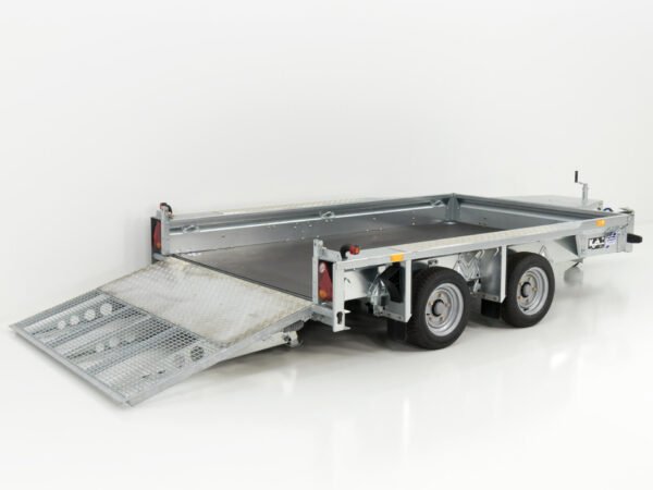 Remorque pour engins de chantier Ifor Williams GX105 HD 157×303 3,5 t | Rampe de chargement - Neuve – Image 10