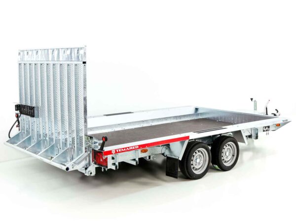 Remorque porte-engins de chantier Temared 183 x 400 cm 3,5 t | Rampe - Neuve – Image 10