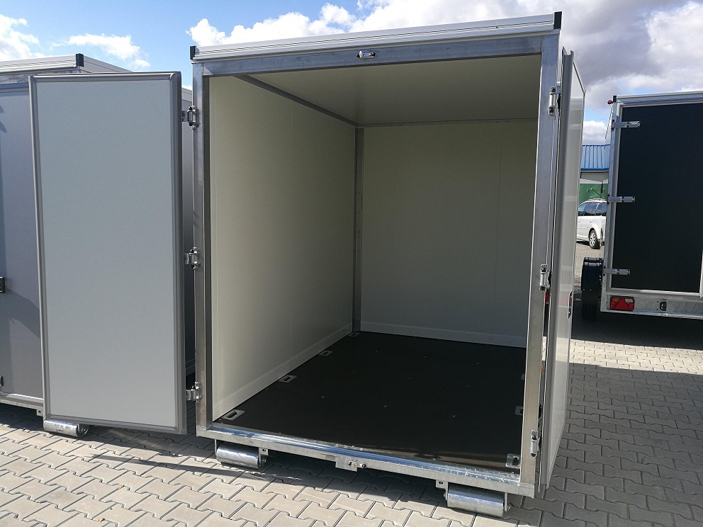 Ensemble de vitrine à sandwich Vezeko 260 x 176 x 200 cm pour KONOS | Système Hooklift - Neuf – Image 2