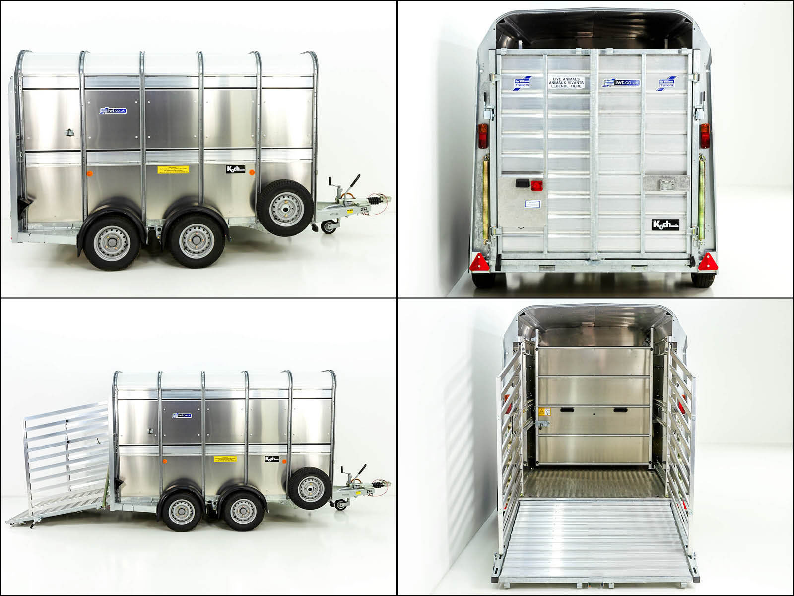 Remorque à bétail Ifor Williams TA5 10×6 156×311 cm Hauteur : 183 cm | 2,7 t | Neuve – Image 12
