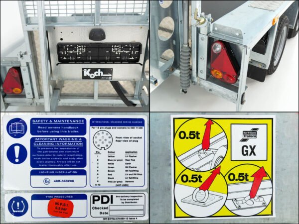 Ifor Williams Baumaschinenanhänger GX105 157×303 2,7t | Auffahrrampe-Neu – Image 10