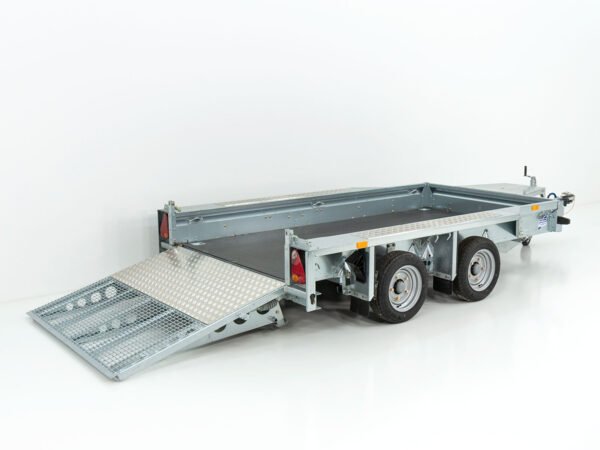 Ifor Williams Baumaschinenanhänger GX105 157×303 2,7t | Auffahrrampe-Neu