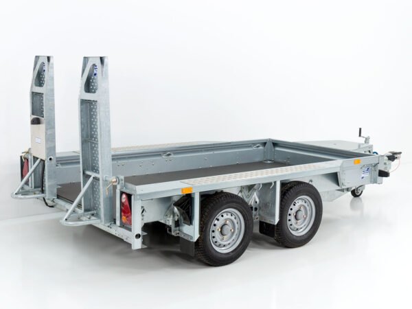 Remorque pour engins de chantier Ifor Williams GX105 157×303 2,7 t | Rampes simples - Neuve – Image 13
