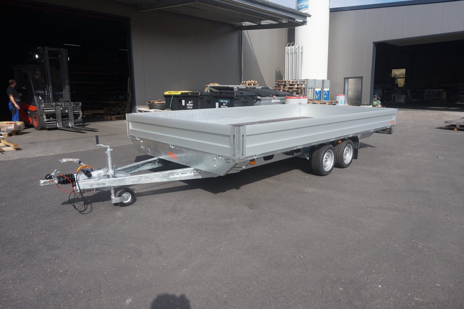 Remorque porte-voitures, plateau HL 5025-35, 3500 kg, surface de chargement 5,04 x 2,48 m – Image 13