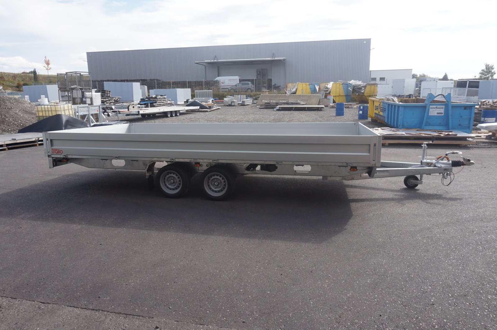 Remorque porte-voitures, plateau HL 5025-35, 3500 kg, surface de chargement 5,04 x 2,48 m – Image 7