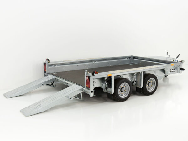 Remorque pour engins de chantier Ifor Williams GX105 HD 157×303 3,5 t | Rampes simples - Neuve – Image 11