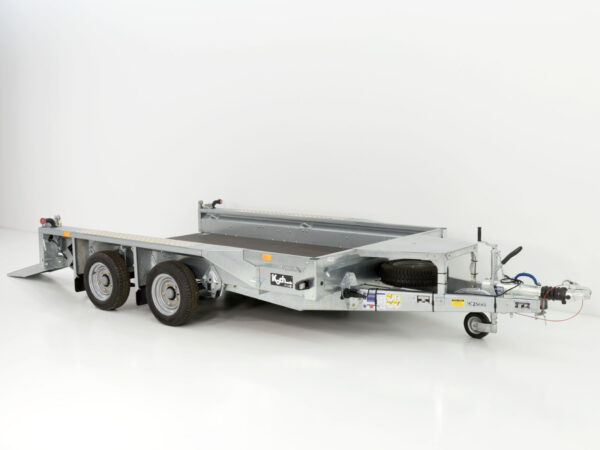 Remorque pour engins de chantier Ifor Williams GX105 HD 157×303 3,5 t | Rampes simples - Neuve – Image 5