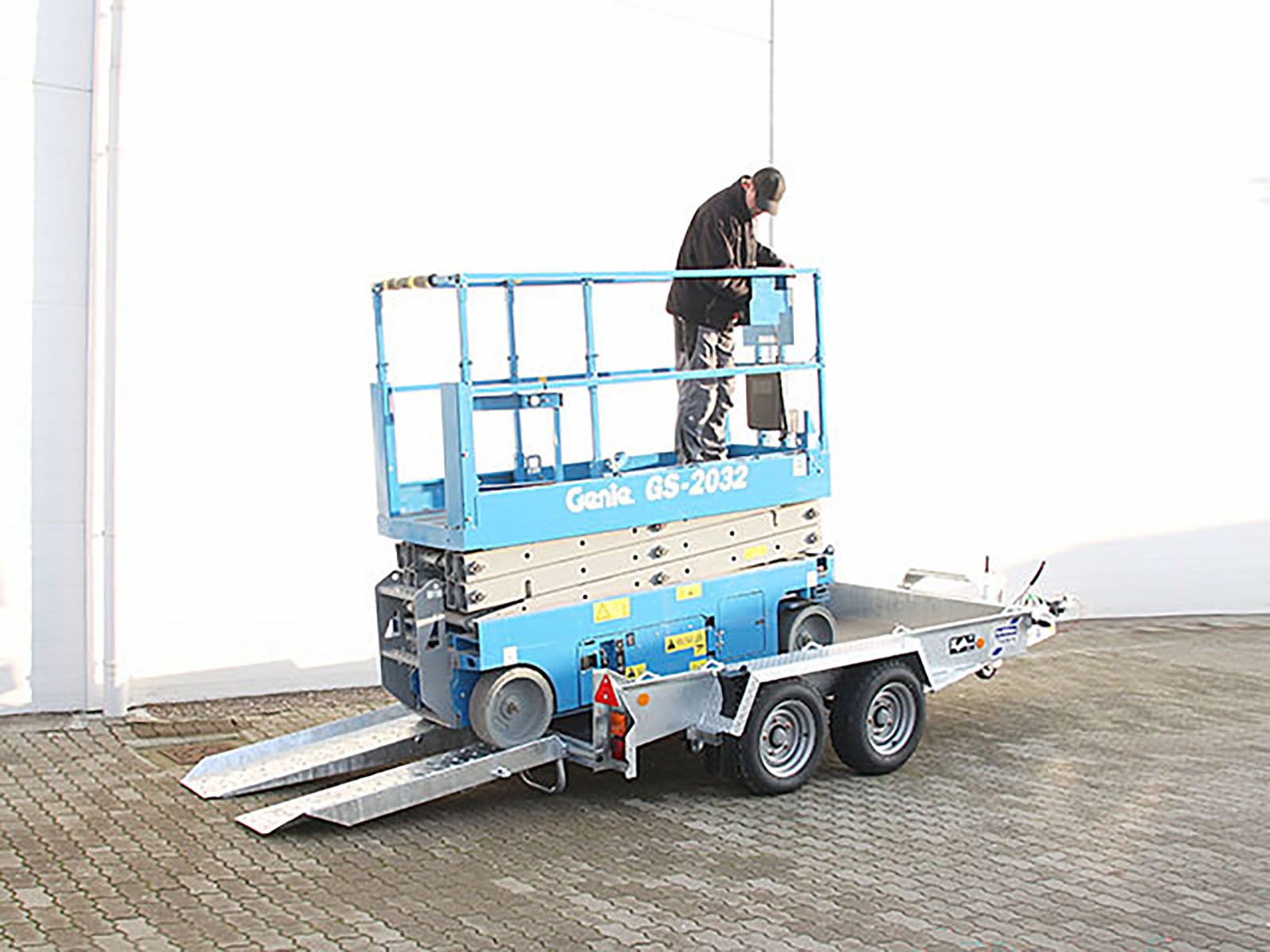 Remorque pour engins de chantier Ifor Williams GH1054 163×305 3,5 t | Rampes simples - Neuve – Image 16