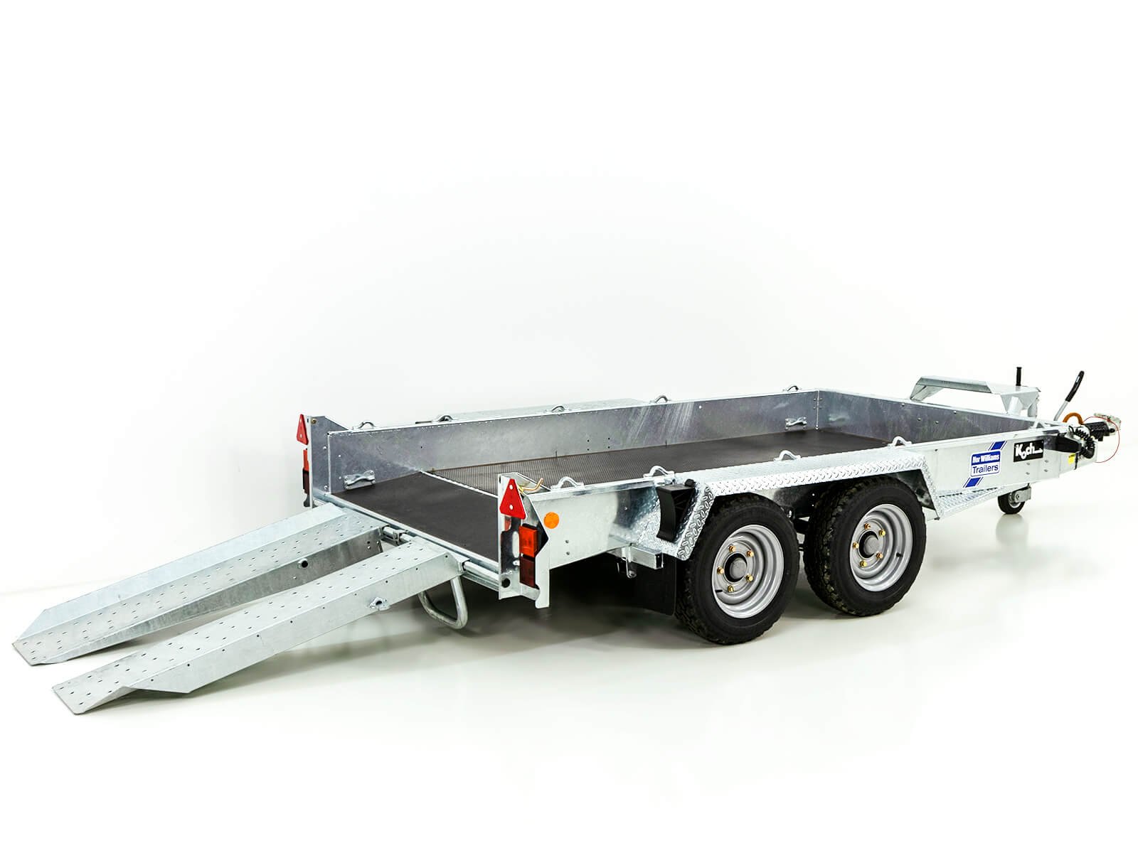 Remorque pour engins de chantier Ifor Williams GH1054 163×305 3,5 t | Rampes simples - Neuve – Image 15