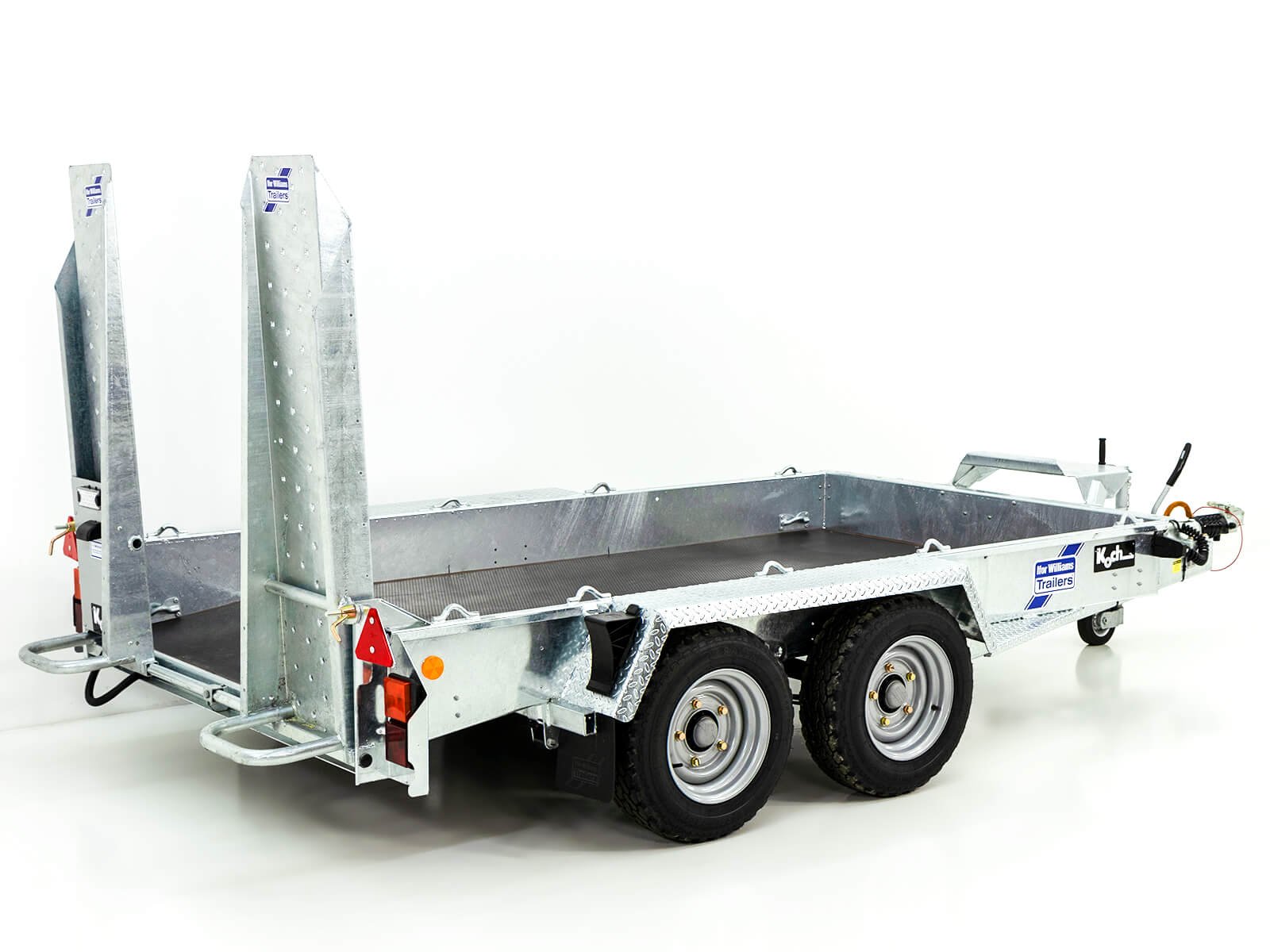 Remorque pour engins de chantier Ifor Williams GH1054 163×305 3,5 t | Rampes simples - Neuve – Image 14