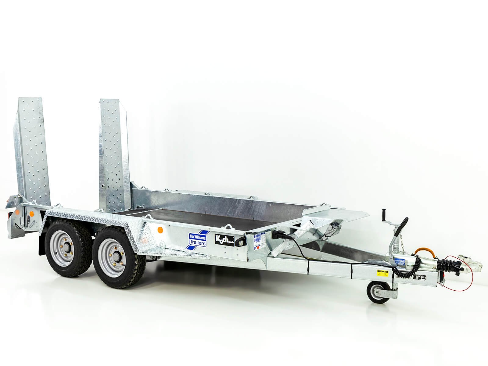 Remorque pour engins de chantier Ifor Williams GH1054 163×305 3,5 t | Rampes simples - Neuve – Image 6