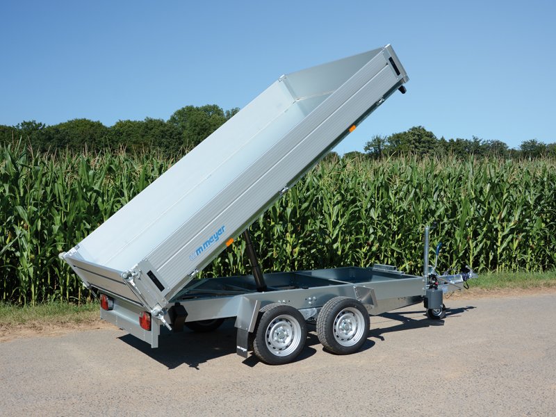 Remorque porte-voitures avec benne basculante arrière HKCR 2731/186, 2700 kg, surface de chargement 3,19 x 1,86 m – Image 2