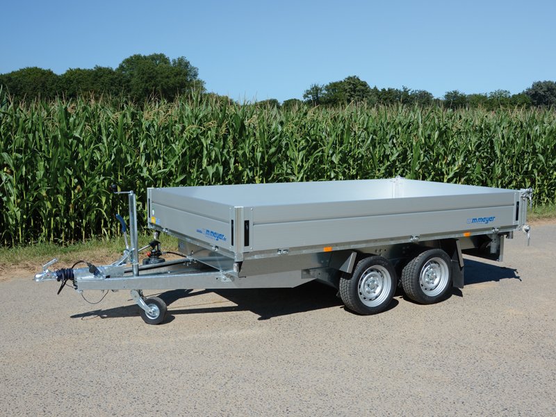 Remorque porte-voitures avec benne basculante arrière HKCR 2731/186, 2700 kg, surface de chargement 3,19 x 1,86 m – Image 7