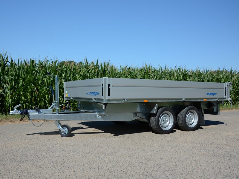 Remorque porte-voitures avec benne basculante arrière HKCR 2731/186, 2700 kg, surface de chargement 3,19 x 1,86 m – Image 6