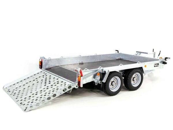 Remorque pour engins de chantier Ifor Williams GH106 184 x 305 cm 3,5 t | Rampe - Neuve
