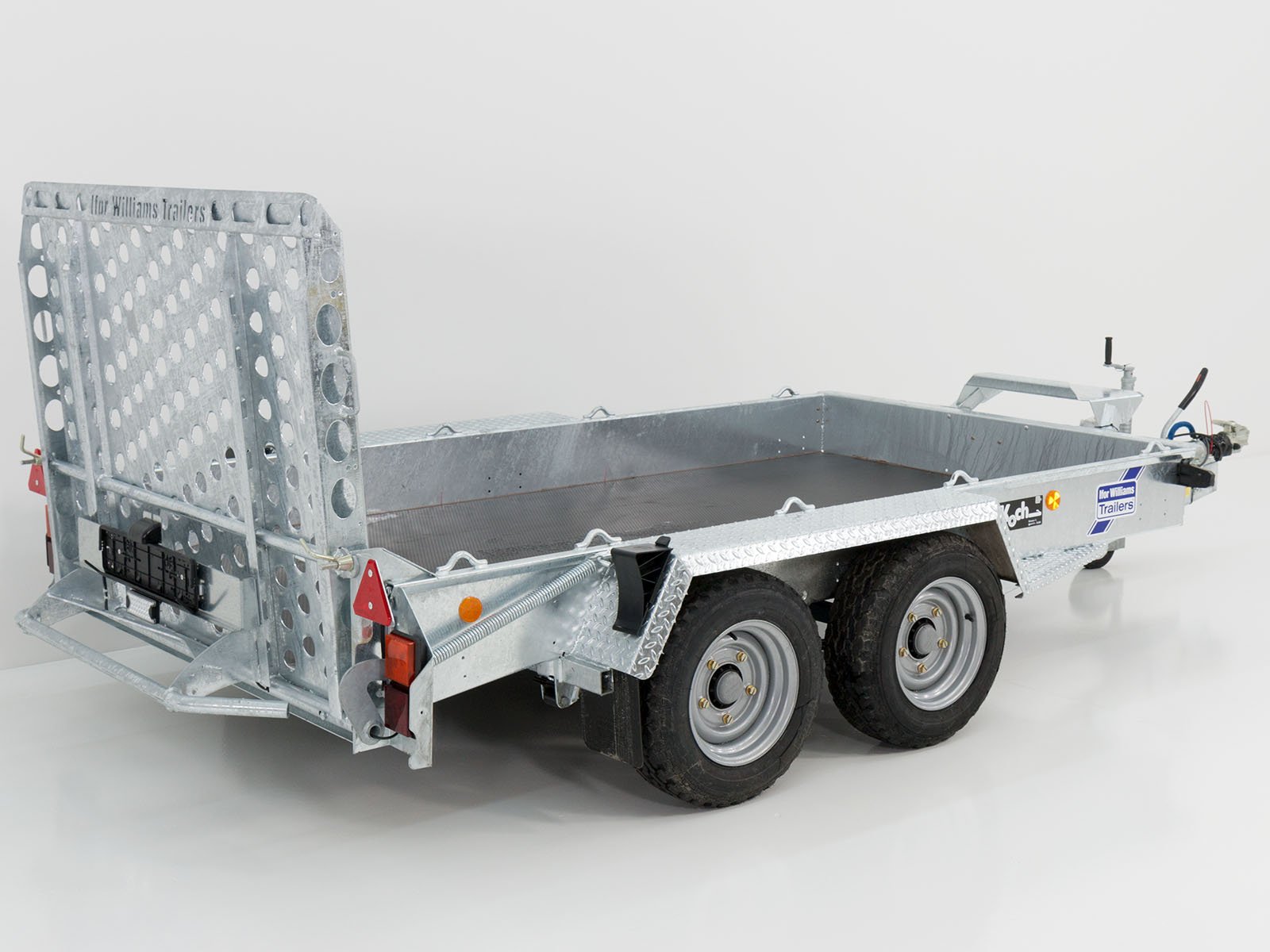 Remorque pour engins de chantier Ifor Williams GH1054 163×305 3,5 t | Rampe - Neuve – Image 15
