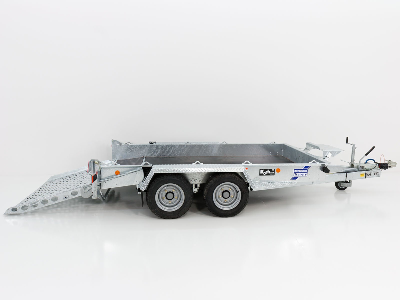 Remorque pour engins de chantier Ifor Williams GH1054 163×305 3,5 t | Rampe - Neuve – Image 12
