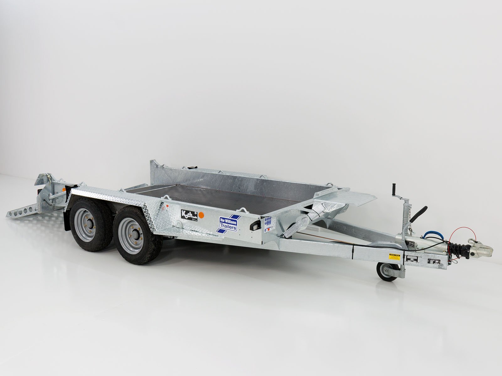 Remorque pour engins de chantier Ifor Williams GH1054 163×305 3,5 t | Rampe - Neuve – Image 8