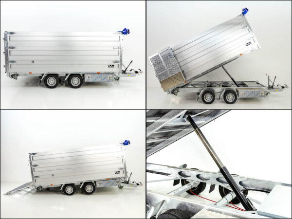 Remorque double multi-essieux TT35-35 3,5t | 192x352x140cm | Tandem-Neu – Image 4