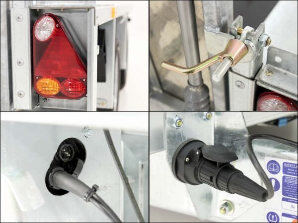 Remorque pour engins de chantier Ifor Williams GX105 157×303 2,7 t | Rampe de chargement - Neuve – Image 3