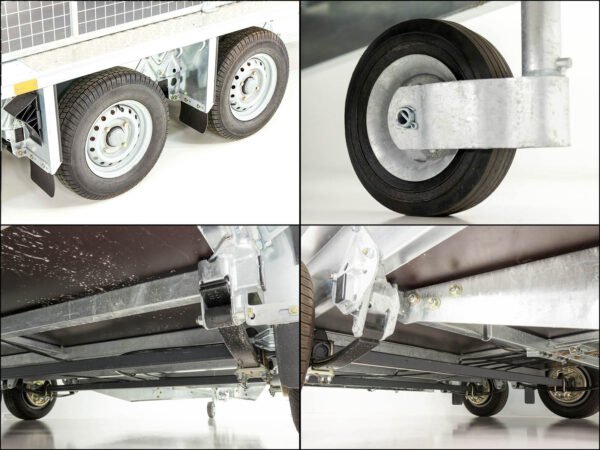 Remorque pour engins de chantier Ifor Williams GX105 157×303 2,7 t | Rampe de chargement - Neuve – Image 4