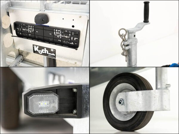 Remorque pour engins de chantier Ifor Williams GX105 157×303 2,7 t | Rampe de chargement - Neuve – Image 6
