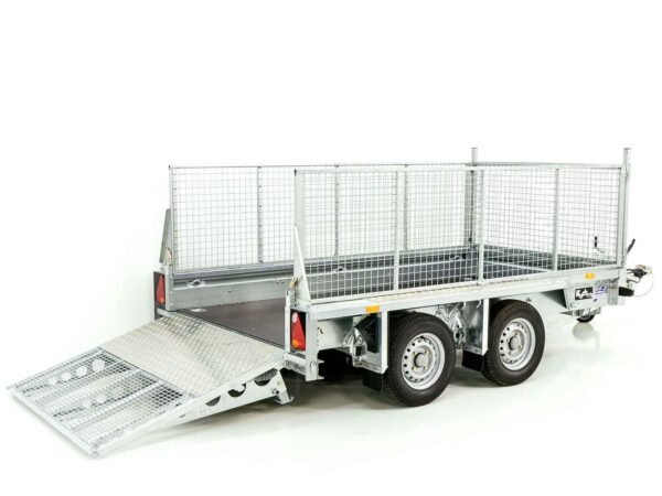 Remorque pour engins de chantier Ifor Williams GX105 157×303 2,7 t | Rampe de chargement - Neuve – Image 8