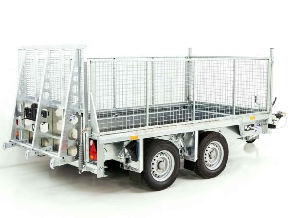 Remorque pour engins de chantier Ifor Williams GX105 157×303 2,7 t | Rampe de chargement - Neuve – Image 9