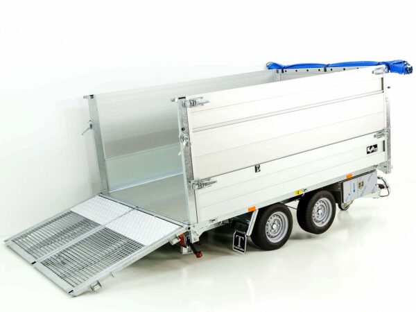 Camion-benne double à plusieurs roues arrière TT30-30 3,0 t | 183 x 309 x 40 cm / Largeur de caisse 80 cm | Tandem | Éclairage LED neuf – Image 13