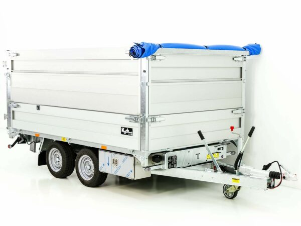 Camion-benne double à plusieurs roues arrière TT30-30 3,0 t | 183 x 309 x 40 cm / Largeur de caisse 80 cm | Tandem | Éclairage LED neuf – Image 3