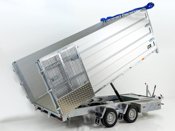Semi-remorque benne arrière double TT35-35 3,5 t | 192 x 352 x 140 cm | Tandem Neuf – Image 15